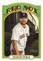 2021 Topps Heritage #62 Martin Perez