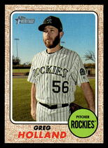 2017 Topps Heritage High Number #722 Greg Holland