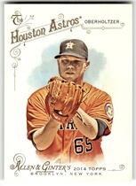 2014 Topps Allen & Ginter #144 Brett Oberholtzer