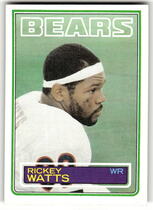 1983 Topps Base Set #40 Rickey Watts