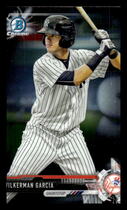 2017 Bowman Chrome Prospects #BCP147 Wilkerman Garcia