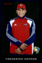 2009 Bowman Chrome Draft World Baseball Classic #BDPW32 Frederich Cepeda