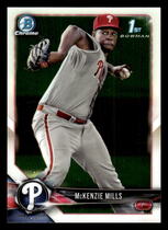 2018 Bowman Chrome Prospects #BCP87 Mckenzie Mills