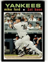 2020 Topps Heritage #358 Mike Ford