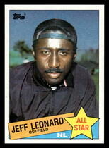 1985 Topps Base Set #718 Jeff Leonard
