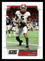 2019 Score Base Set #428 Terry Godwin