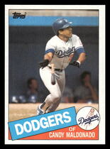1985 Topps Base Set #523 Candy Maldonado