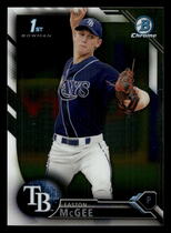 2016 Bowman Chrome Draft #BDC-28 Easton Mcgee