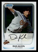 2011 Bowman Chrome Prospects #BCP67 Dan Klein