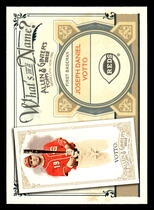 2012 Topps Allen and Ginter Whats in a Name #WIN87 Joseph Daniel Votto