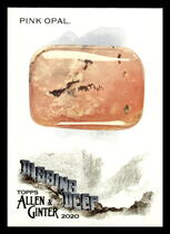 2020 Topps Allen & Ginter Digging Deep #DD-14 Pink Opal