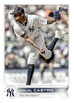 2022 Topps Update #US145 Miguel Castro