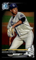 2017 Bowman Chrome Prospects #BCP54 Anderson Espinoza