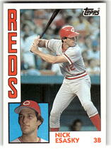 1984 Topps Base Set #192 Nick Esasky