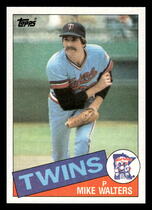 1985 Topps Base Set #187 Mike Walters