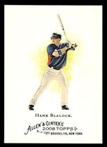 2008 Topps Allen & Ginter #322 Hank Blalock