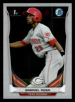 2014 Bowman Chrome Prospects #BCP91 Gabriel Rosa