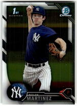 2016 Bowman Chrome Draft #BDC-106 Nolan Martinez