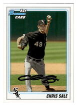 2010 Bowman Draft Prospects #BDPP92 Chris Sale