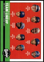 2001 Upper Deck Vintage #34 2000 Blue Jays Lineup