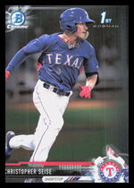 2017 Bowman Chrome Draft #BDC-74 Christopher Seise