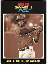 2020 Topps Heritage Minor League #194 Abiatal Avelino