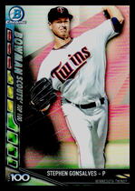 2017 Bowman Chrome Bowman Scouts Updates #BSU-SG Stephen Gonsalves