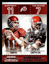 2015 Panini Contenders Draft Picks Collegiate Connections #20 Steve Smith Sr.|Alex Smith