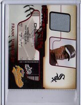 2002 Fleer Authentix Jersey AuthenTIX Ripped #11JA Frank Thomas