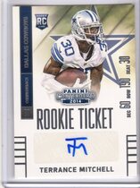 2014 Panini Contenders #242 Terrance Mitchell