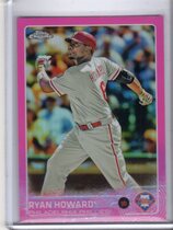 2015 Topps Chrome Pink Refractor #94 Ryan Howard