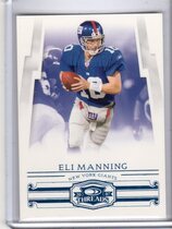 2007 Donruss Threads Retail Blue #108 Eli Manning