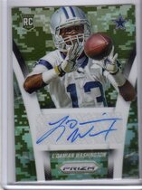 2014 Panini Prizm Rookie Autos Prizm Camo #LW Ldamian Washington