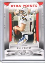 2009 Playoff Prestige Xtra Points Orange #80 Philip Rivers