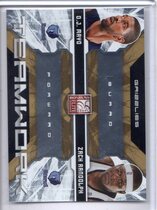 2009 Donruss Elite Teamwork Combos Gold #14 O.J. Mayo|Zach Randolph