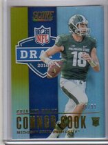 2016 Score NFL Draft Gold Foil #3 Connor Cook