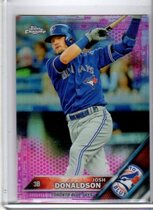 2016 Topps Chrome Pink Refractor #100 Josh Donaldson