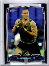 2014 Topps Chrome Black Refractor #131 C.J. Fiedorowicz