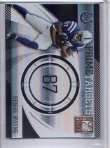 2010 Donruss Elite Prime Targets Black #14 Reggie Wayne