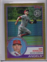 2018 Topps Update 1983 Topps Silver Gold #129 Ian Kinsler