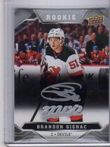 2019 Upper Deck MVP Silver Script #220 Brandon Gignac