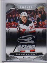 2019 Upper Deck MVP Silver Script #220 Brandon Gignac