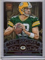 2012 Panini Crown Royale NFL Regime #13 Aaron Rodgers