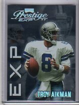 1999 Playoff Prestige EXP Reflections Silver #EX169 Troy Aikman