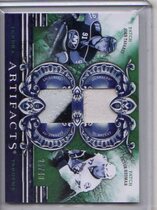 2010 Upper Deck Artifacts Tundra Tandems Patches Emerald #TT2-2009 John Tavares|Victor Hedman
