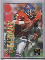 1993 Action Packed Quarterback Club Braille #3B John Elway