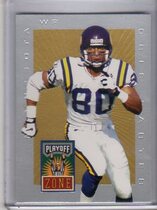 1996 Playoff Trophy Contenders Playoff Zone #PZ-27 Cris Carter