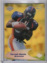 1998 Collectors Edge Odyssey Level 2 HoloGold #236 Terrell Davis