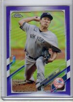 2021 Topps Chrome Purple Refractor #131 Masahiro Tanaka
