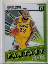 2018 Donruss Optic Fantasy Stars #2 Lebron James